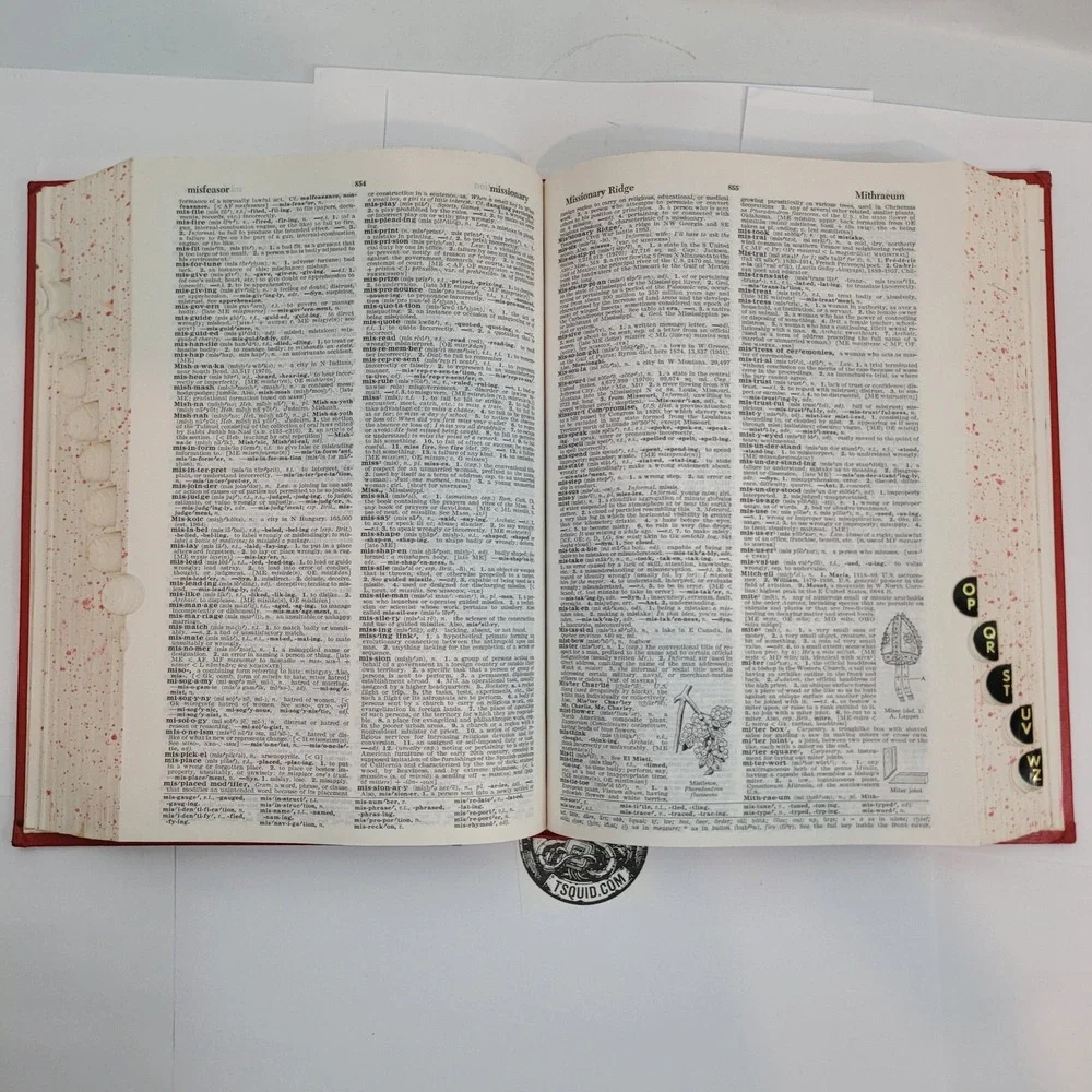 Random House College Dictionary Revised Edition English Hardcover Thumb Indexed